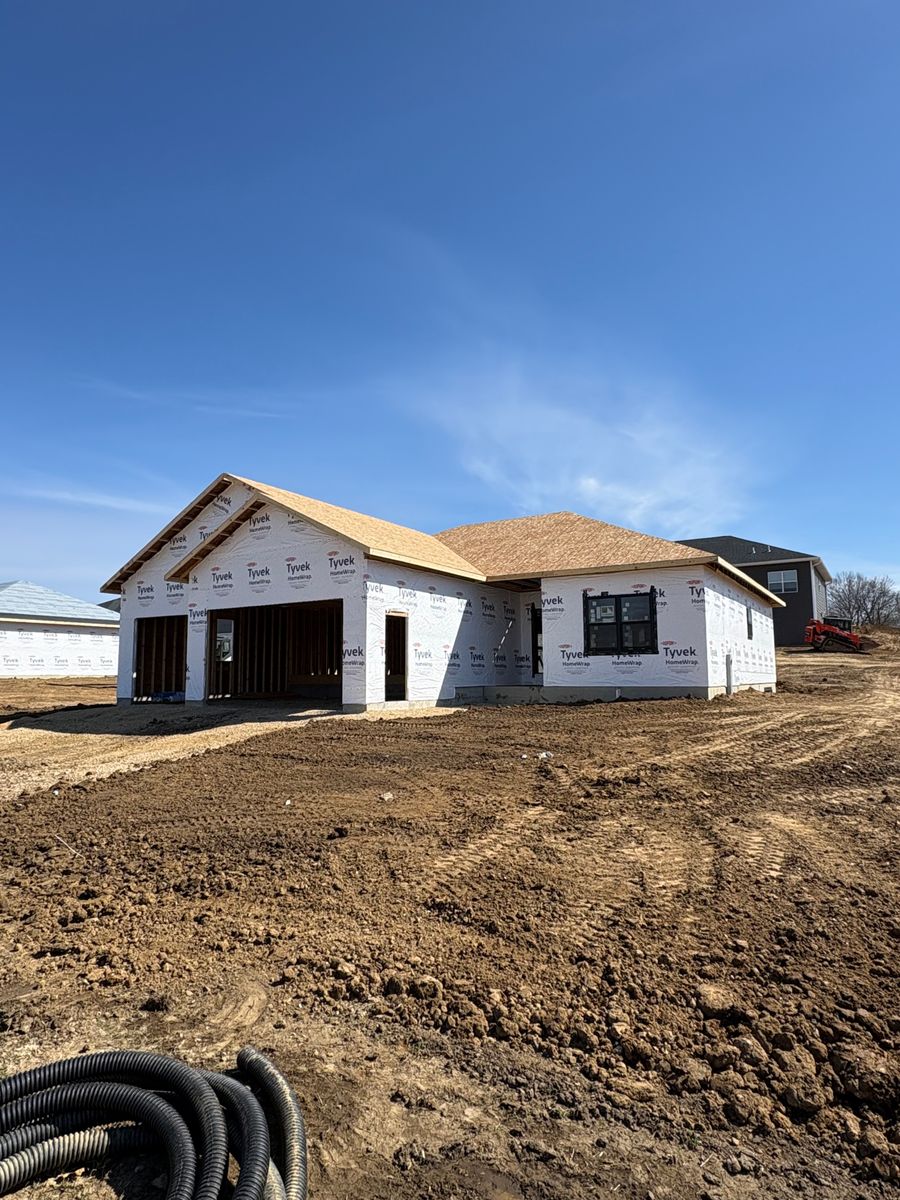 Framing for NXT Build in Zwingle, IA