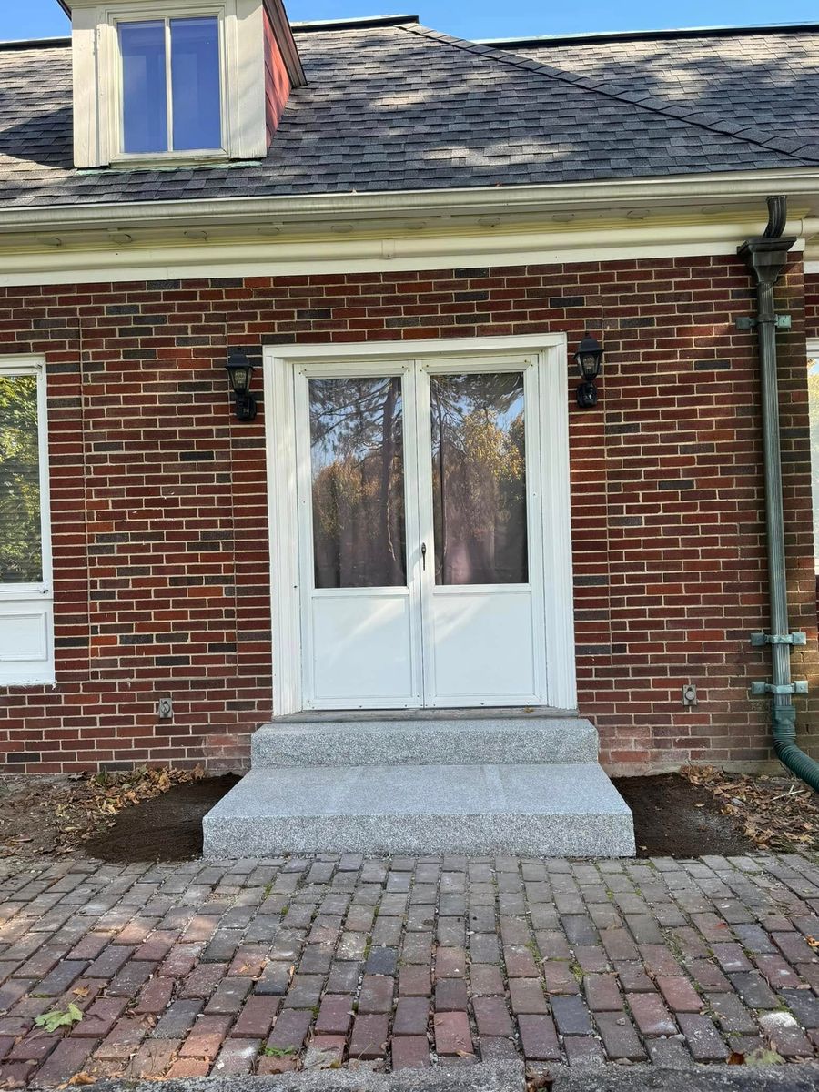 Walkway Installation for Z. Hastings Landscape Construction in Templeton, MA