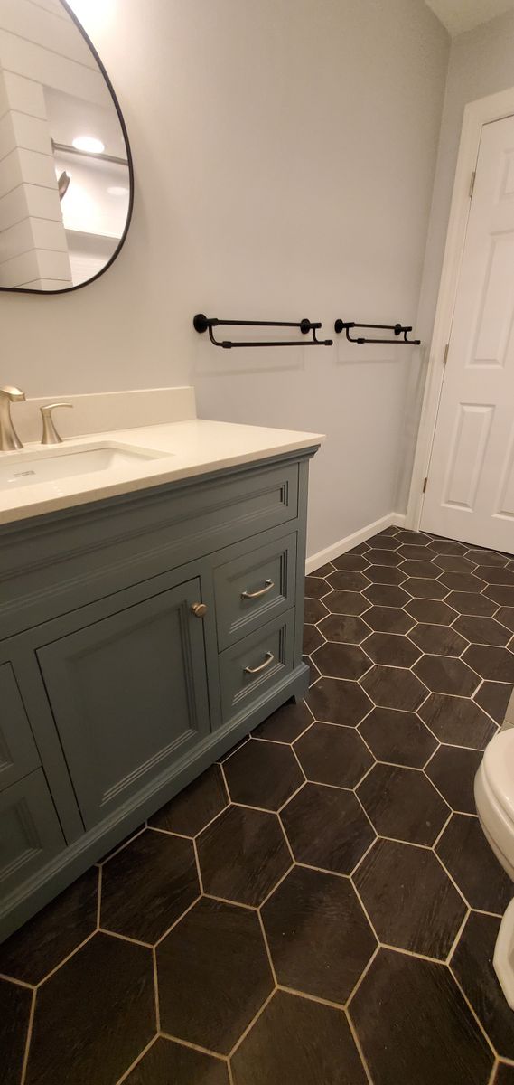 Bathroom Renovation for K.O. Construction & Remodeling in Washington, IL