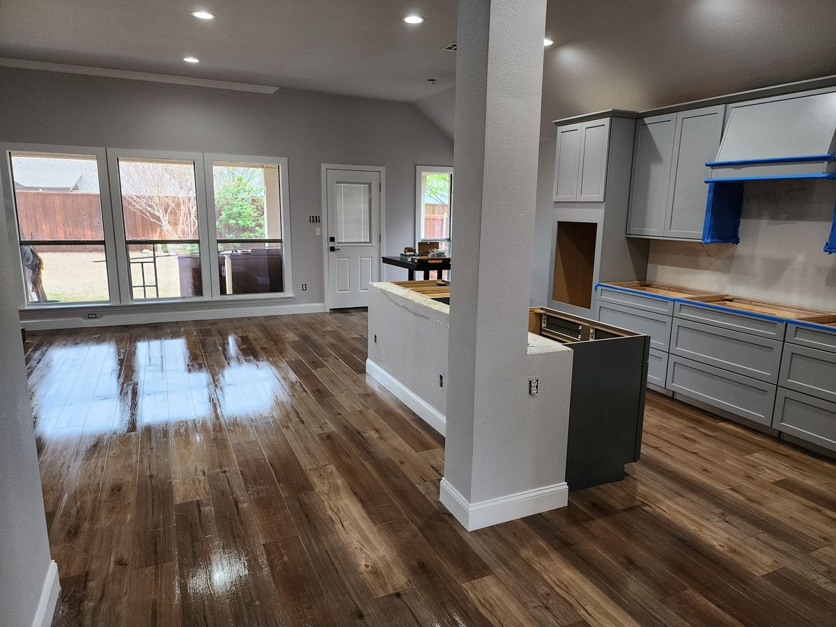 Kitchen Rennovations for Nolen Contracting in Forney, TX