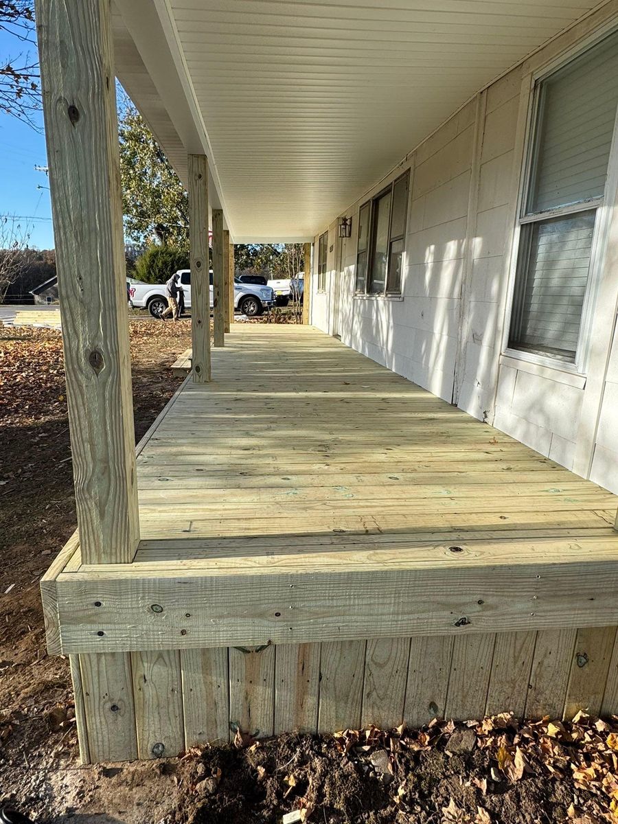 Deck & Patio Installation for Harris Construction Services in Maryville, TN