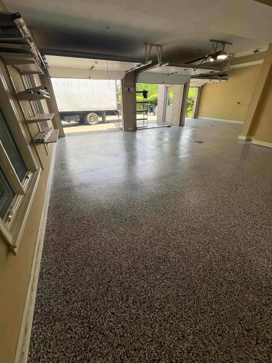 Epoxy Floor Coatings for Texas Curb N Borders in Houston, TX