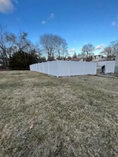 Fence installation for D.S. Landscaping & Construction in Essex County, MA
