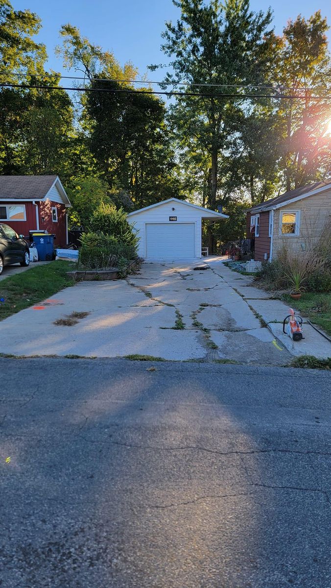 Concrete Driveways for JB WORX in Angola,, IN