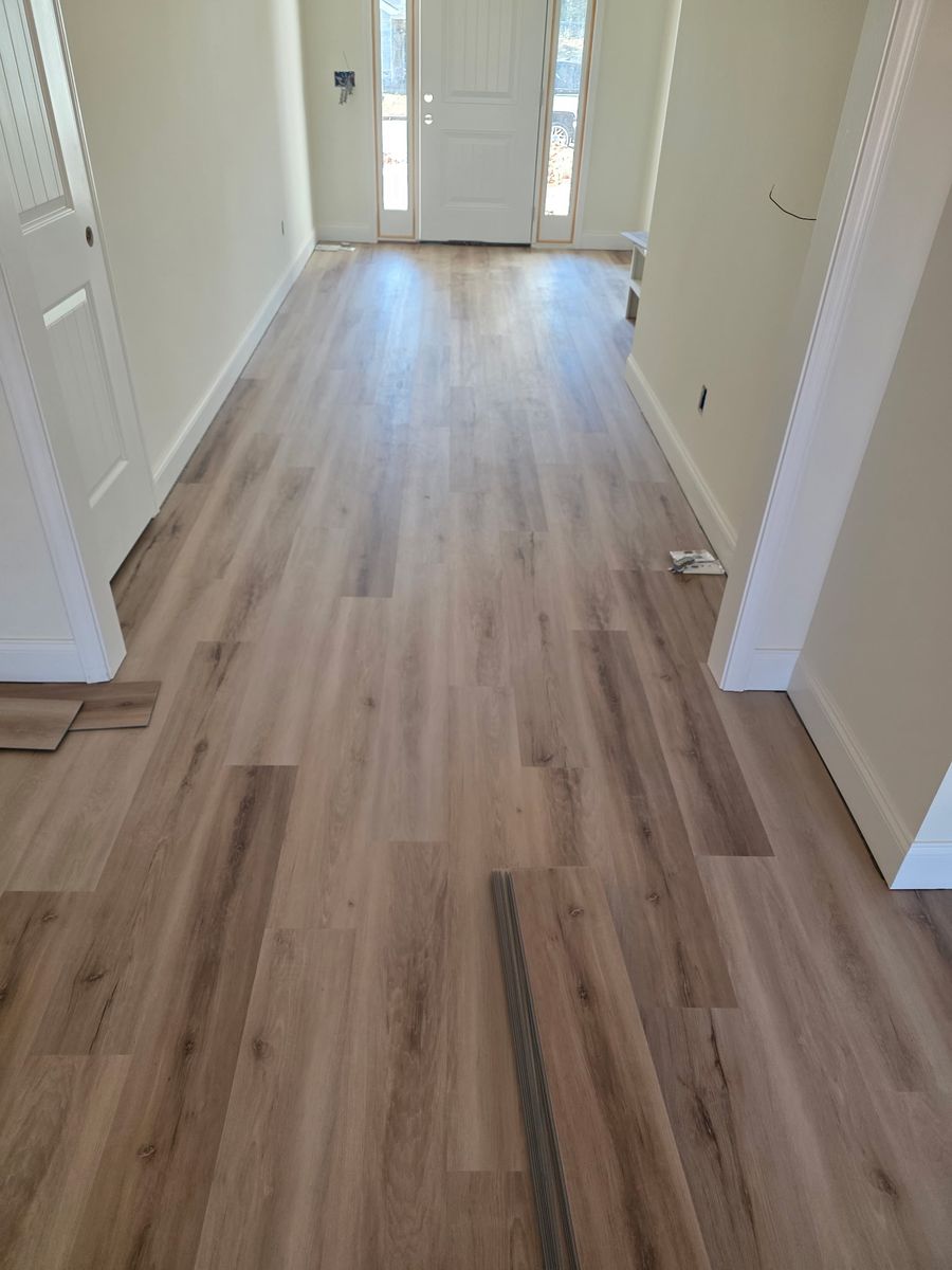 Flooring Removal for RAL Construction LLC in Lee County, AL