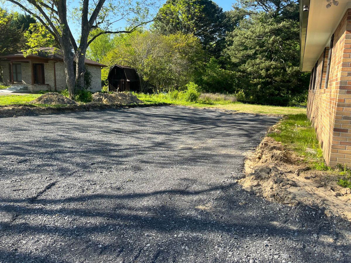 Site Preparation for J.P Landscaping and Excavation in Chattanooga, TN