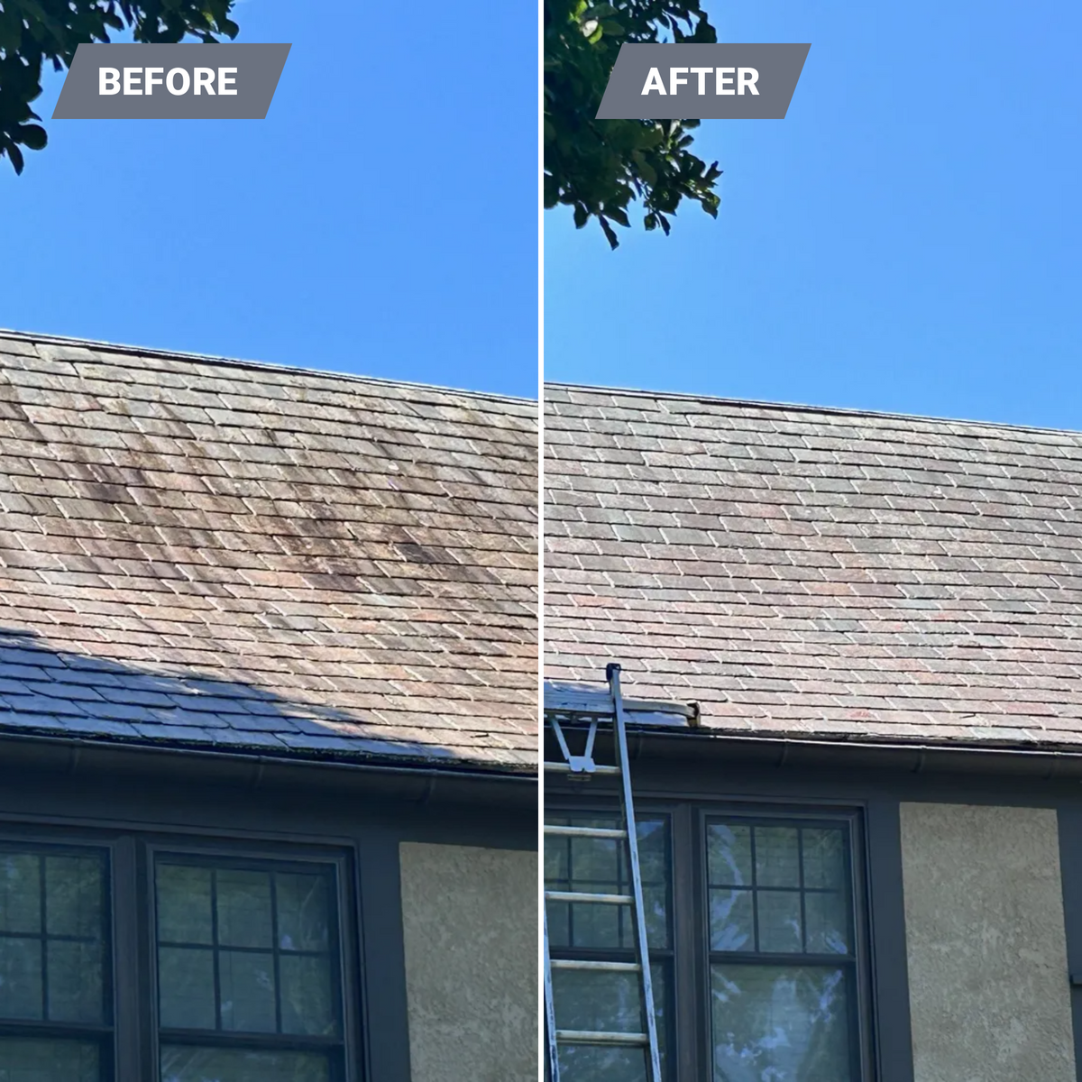 Roof Cleaning for Buckeye Roof Rejuvenation in Columbus, Ohio