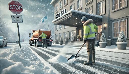 Commercial Ice Management for Jakob’s Lawn Kare in Wichita, KS