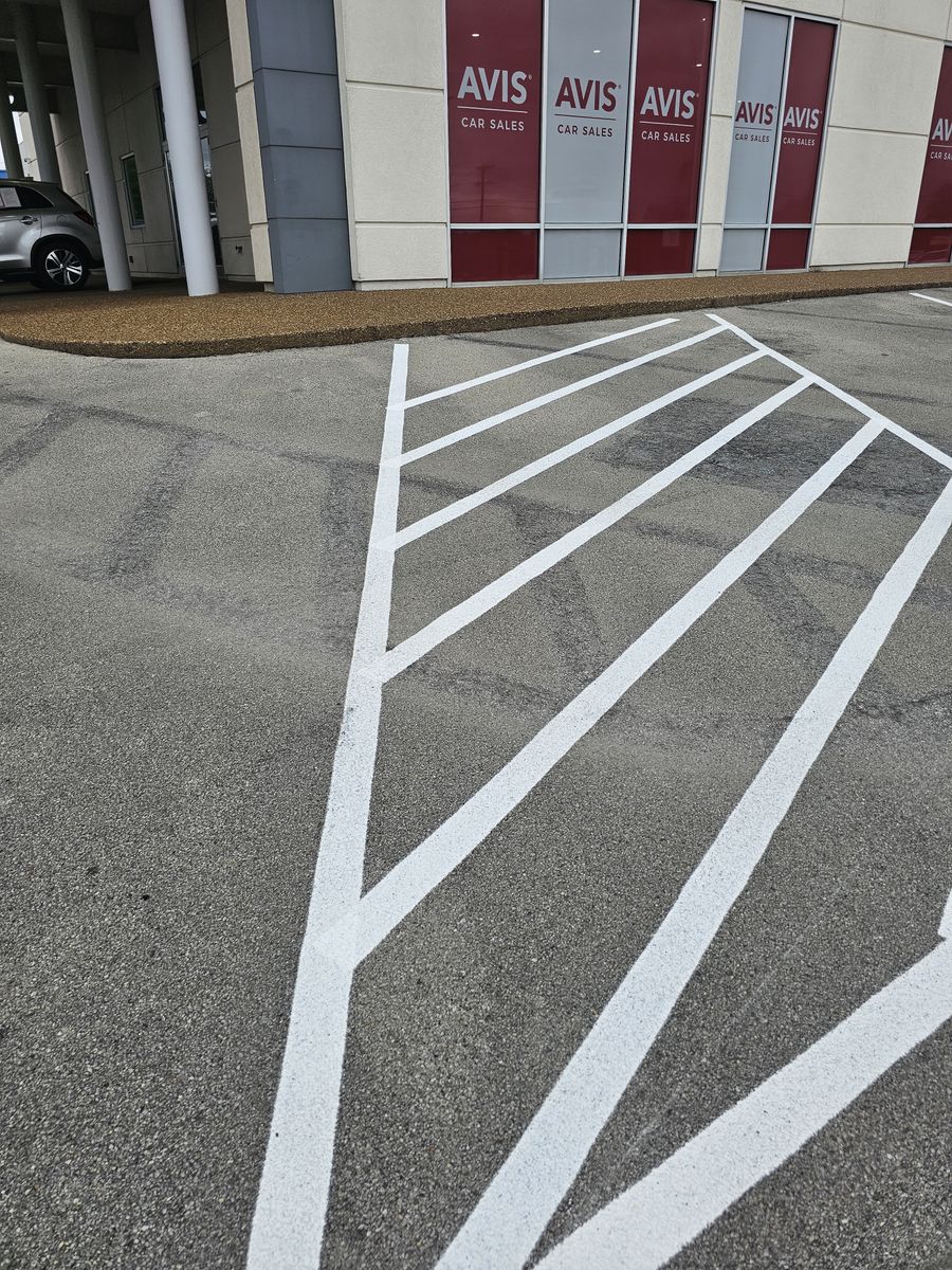 Parking Lot Striping for Stripe A Lot in Knoxville, TN