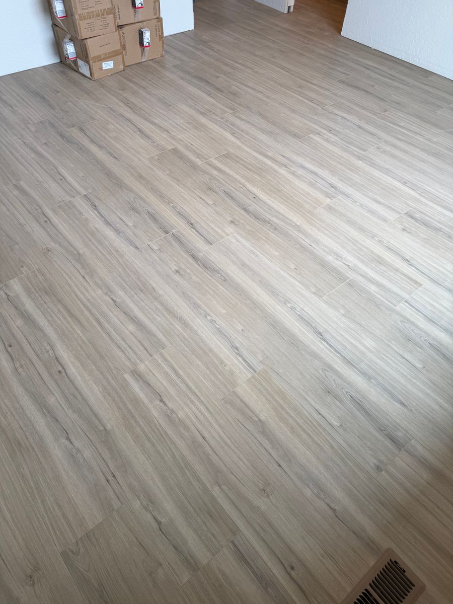 Floor Installation for CJL Flooring in Post Falls, ID