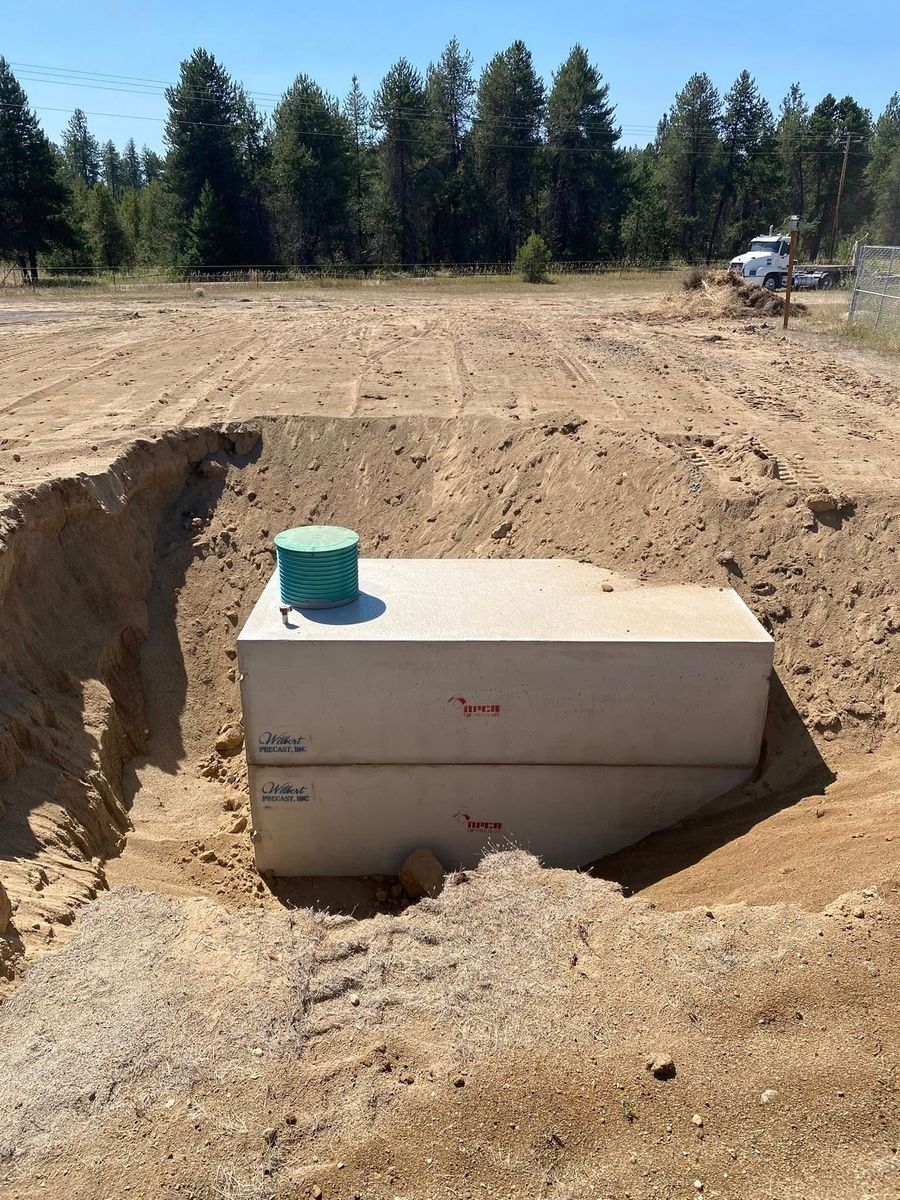 Foundation Digging for Arthur Construction in Deer Park, WA