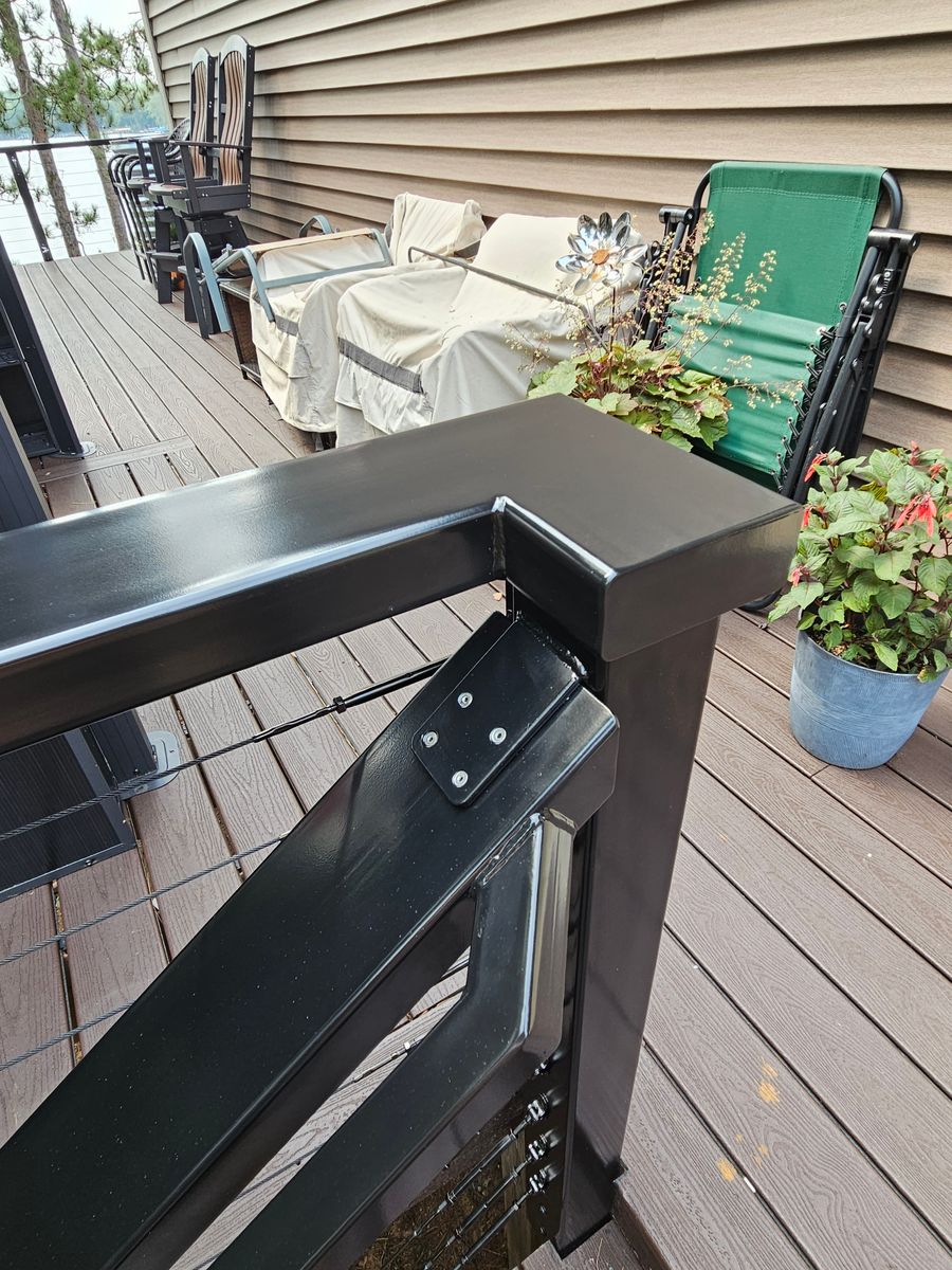Cable Railing Systems for Timber Concepts  in Oconto, WI