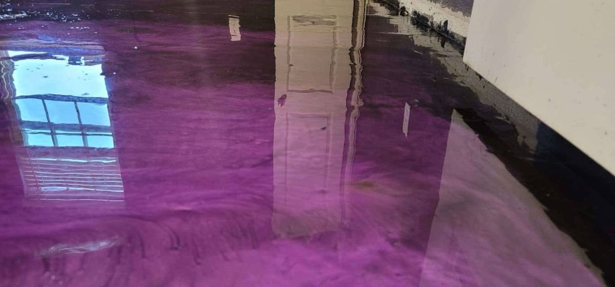 Metallic Epoxy for DB WRAPS in Josephine, TX