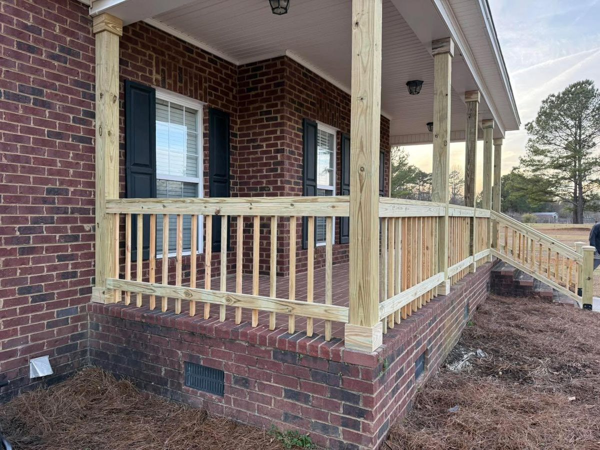 Decks & Porches for 4 In The Fire Fencing LLC in Darlington, SC