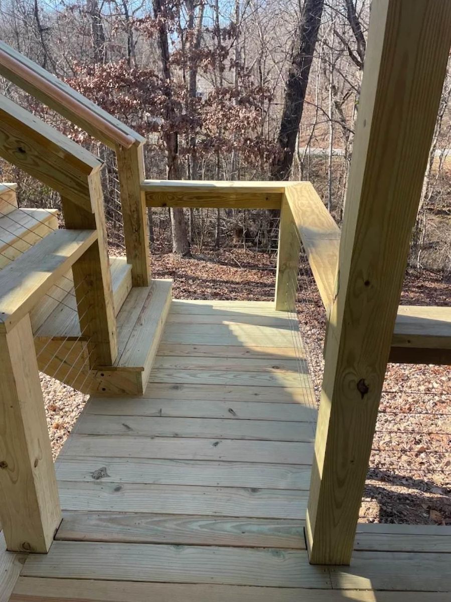 Wood Decks for NWA Custom Decks & Builds in Bentonville, AR