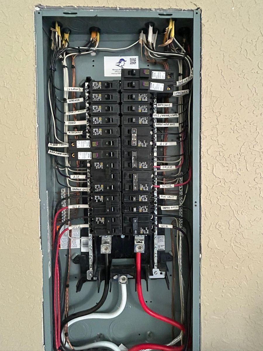 Electrical Troubleshooting for Manny’s 407 Electric Inc in St. Cloud, FL