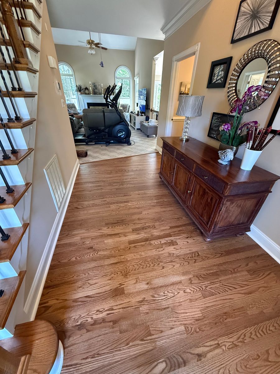 Sanding/Refinishing for Master Hardwood Floors in Raleigh, NC