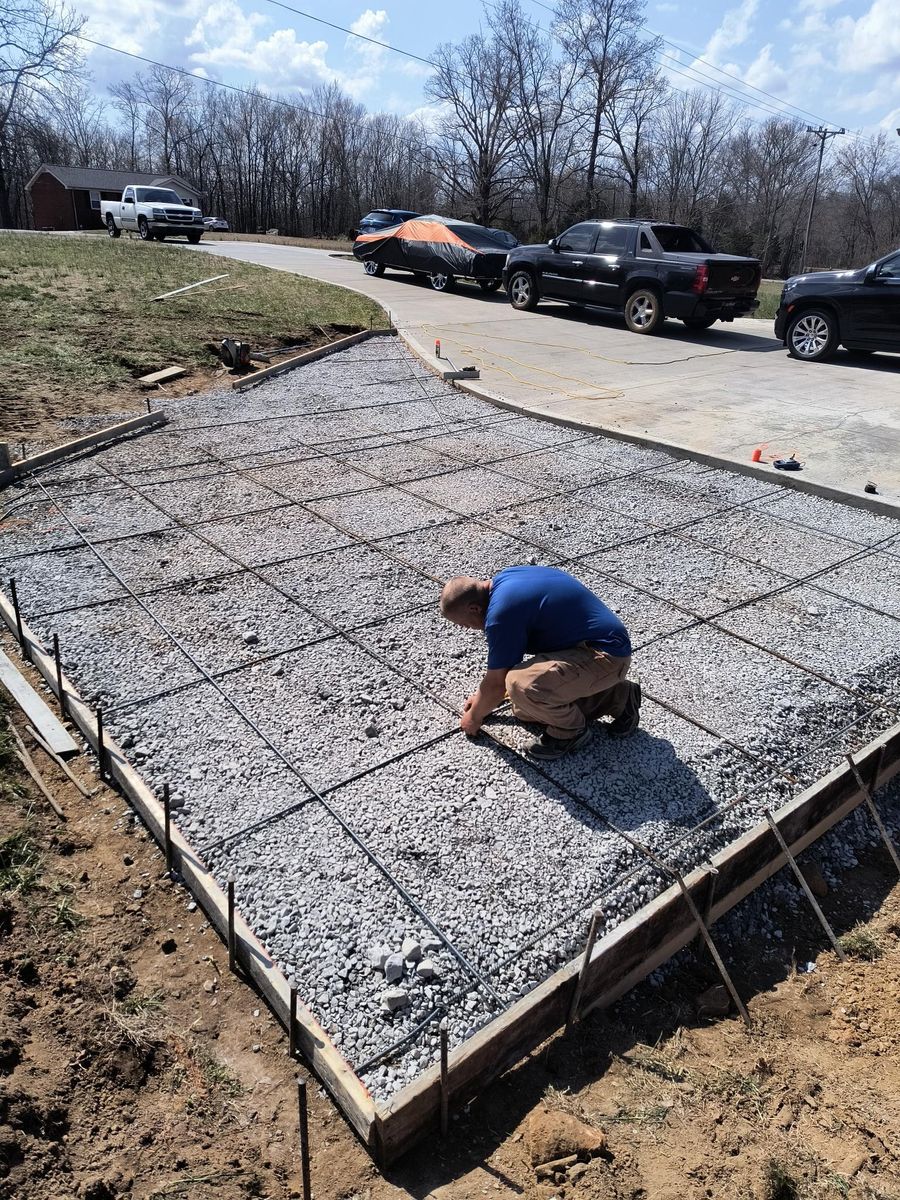Patio Design & Installation for Layne It Down Concrete Artisan in Clarksville, TN