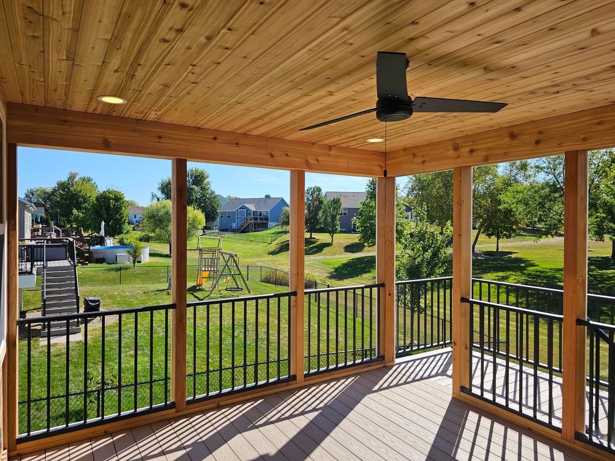 Deck & Patio Installation for AKM Construction & Contracting in Ely, IA