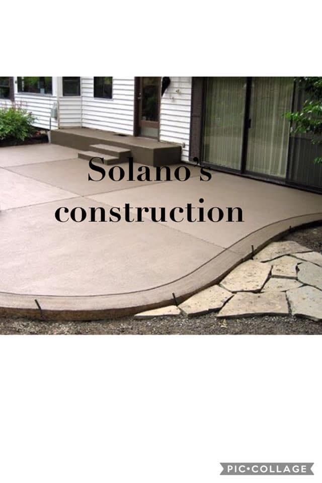 Back Patio/Stamped Color for Solano's Construction in Salt Lake City, UT