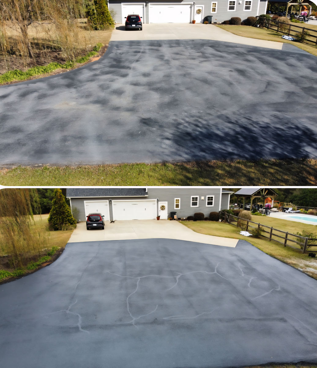 Residential Sealcoating for Johnson's Sealcoating & Painting in Inman, SC