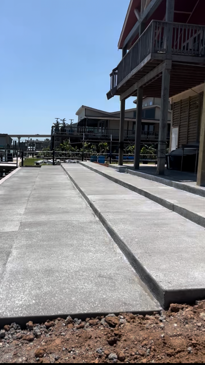 Foundation Slab Construction for Texas Bay Concrete in Houston, TX