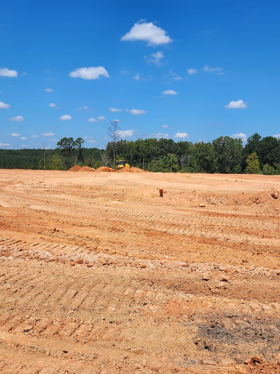 Land Grading for Tri Services in Milledgeville, GA