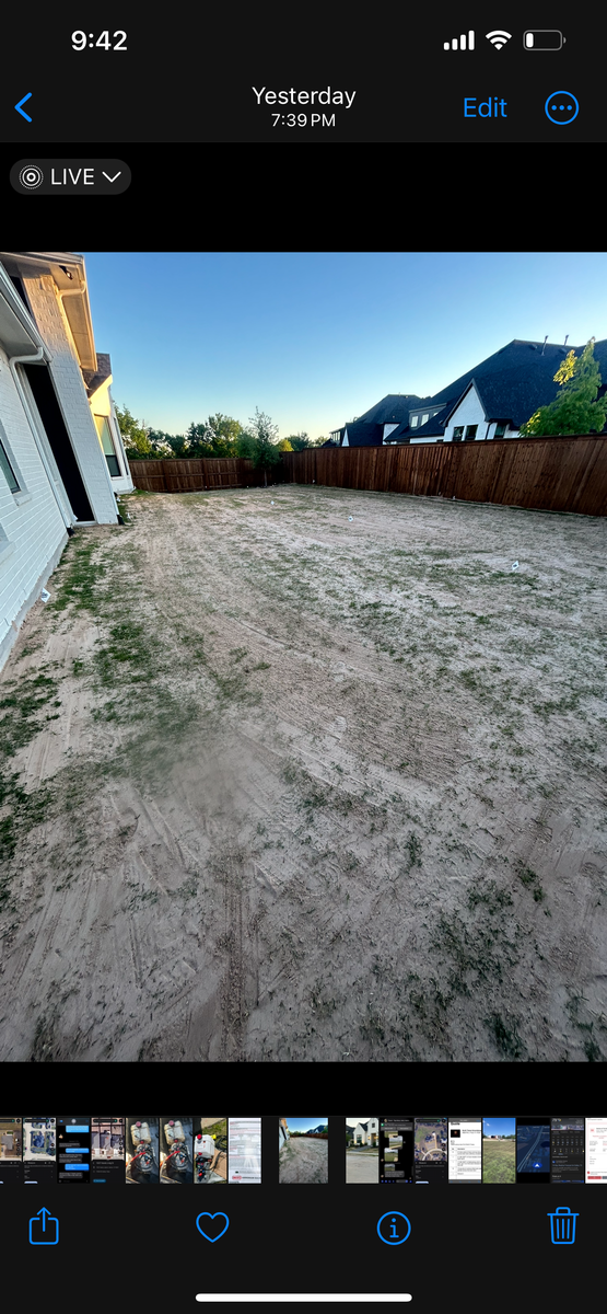 Leveling for North Texas Groundscaping in Frisco, TX