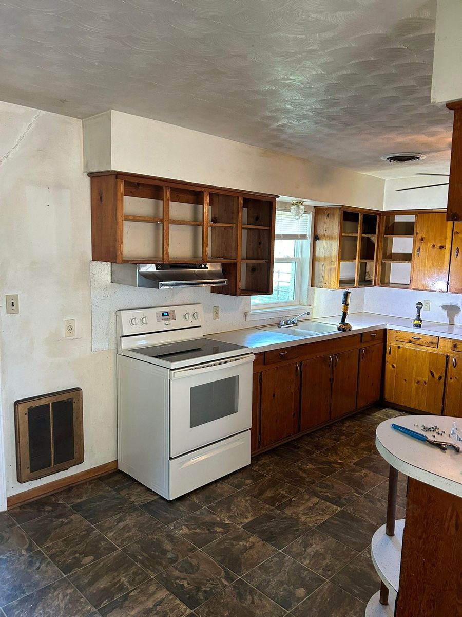 Kitchen Renovation for Maverick Construction & Design in Caldwell,, TX