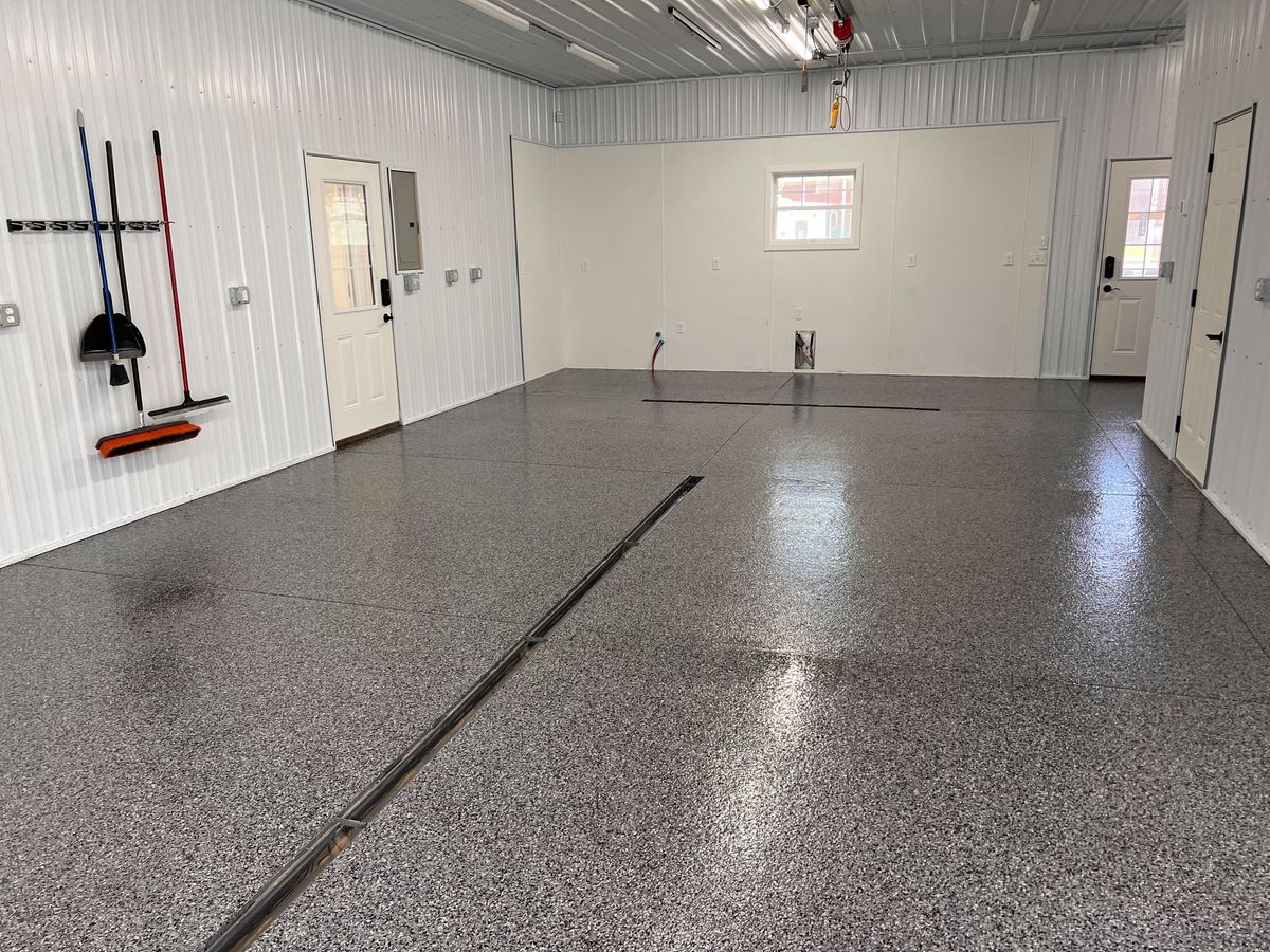 Epoxy Flooring for Mr. Mole's Painting in Bemidji, MN