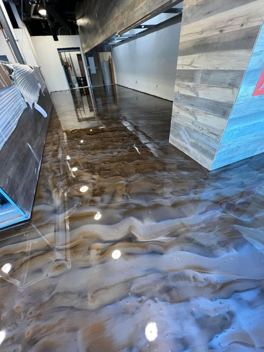 Epoxy Floor Coatings for Texas Curb N Borders in Houston, TX