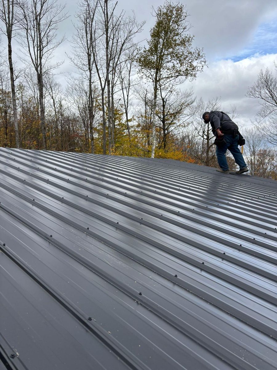 Custom Home Construction for Cushman Brook Construction in Dalton, NH