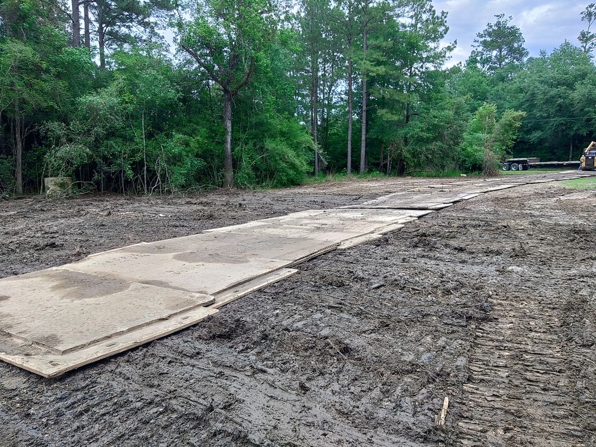 Site Prep for Big Thicket Land Clearing in Kountze, TX
