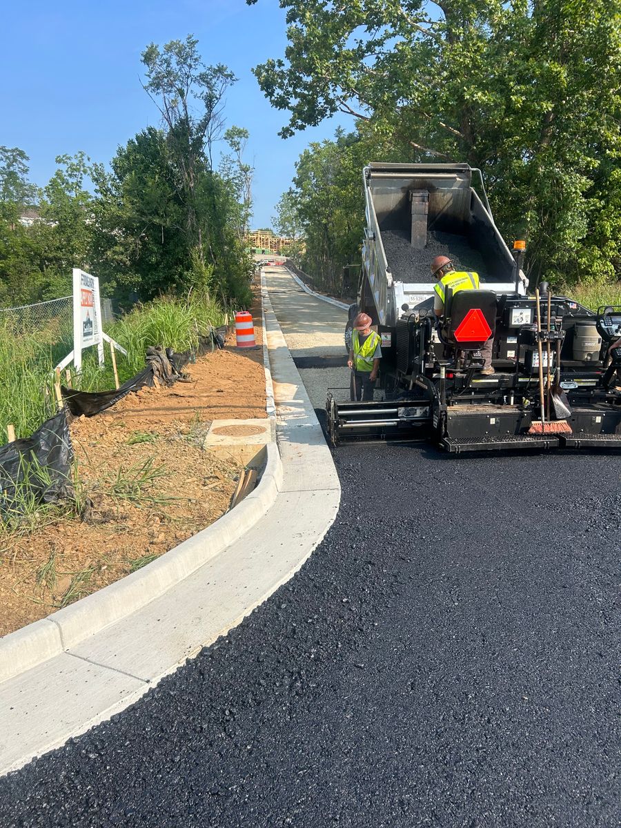 Paving for James R Carter Paving in Roanoke, VA