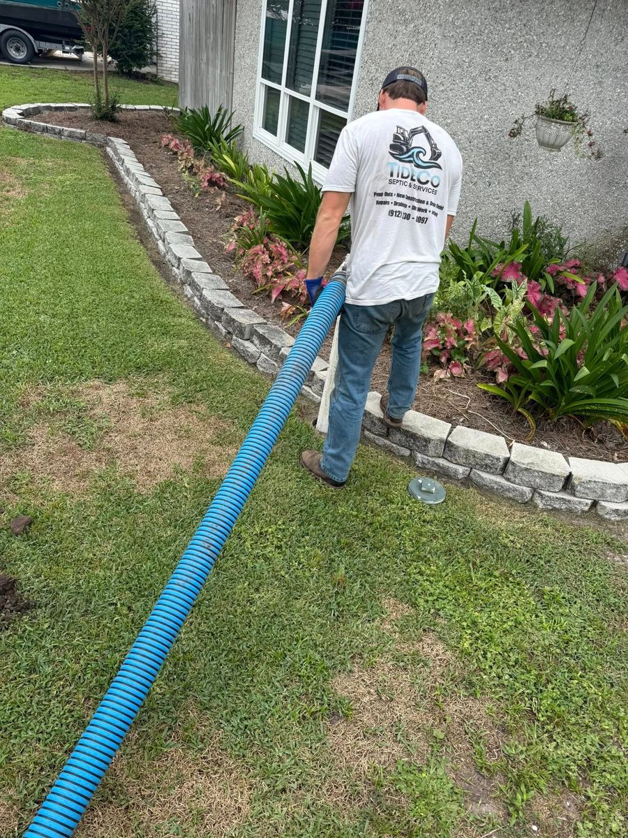 Emergency Services & System Upgrades for TideCo Septic in Brunswick, GA
