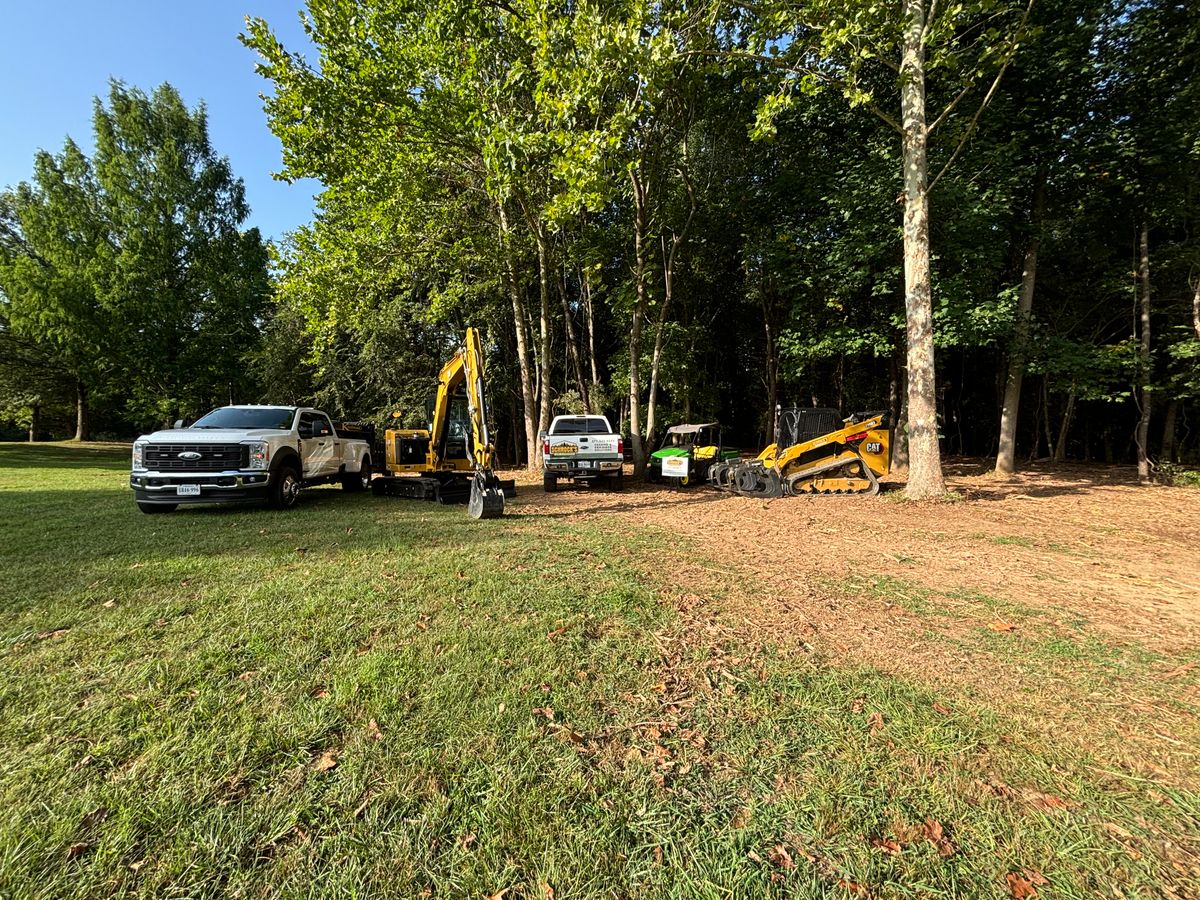 Excavation for Schrock’s Land Management in Northern Virginia, Shenandoah Valley, VA