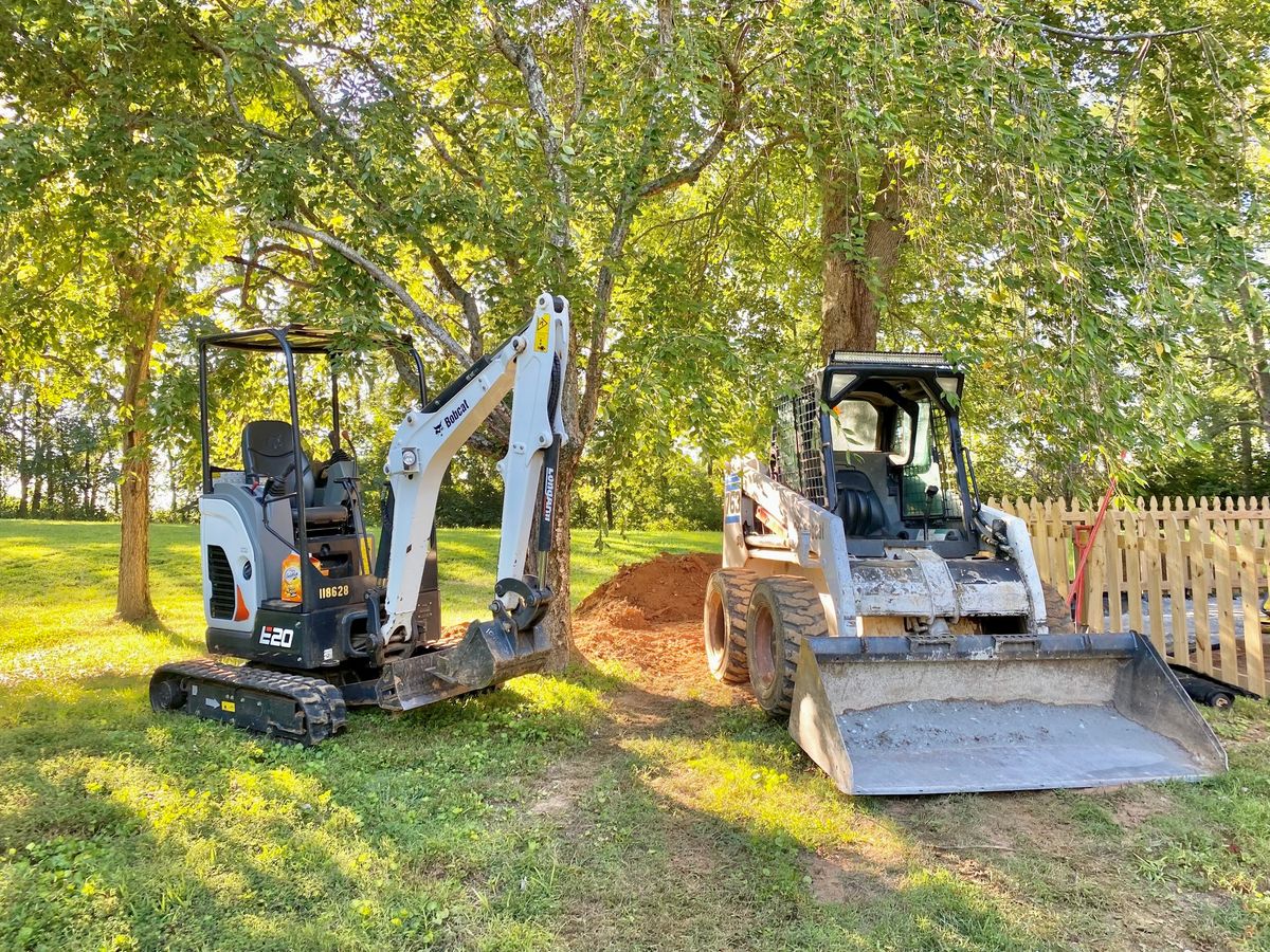 New construction site preparation for Louisville Earth Movers in Crestwood, KY