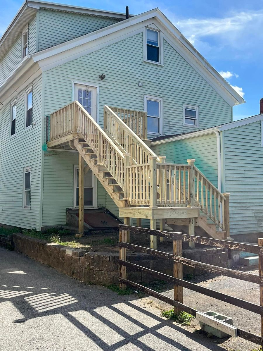Deck Installation for DiPersio Construction in Wilmington, MA