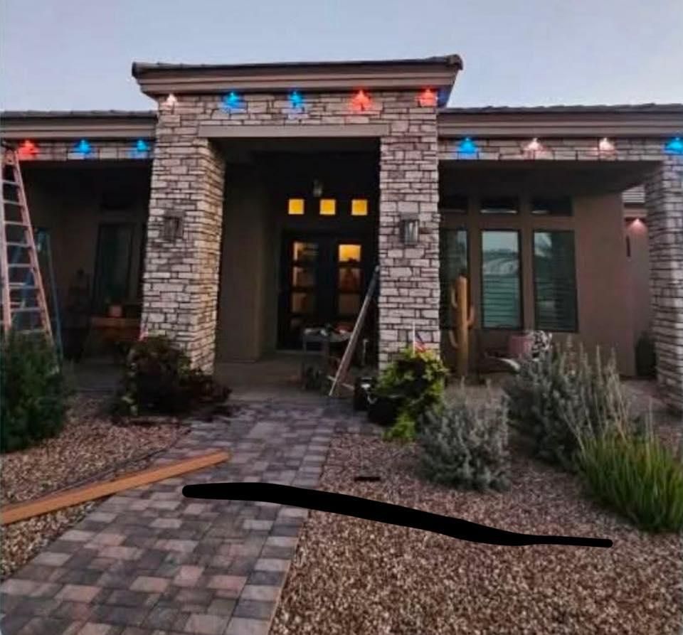 Holiday Lighting for Luke’s Electrical Service in Chino Valley, AZ