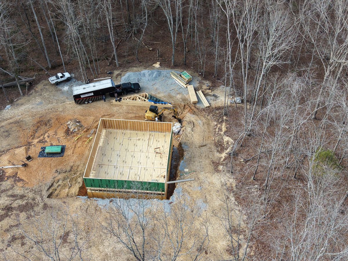 Site Preparation for Brannon's Construction in Riceville,  TN