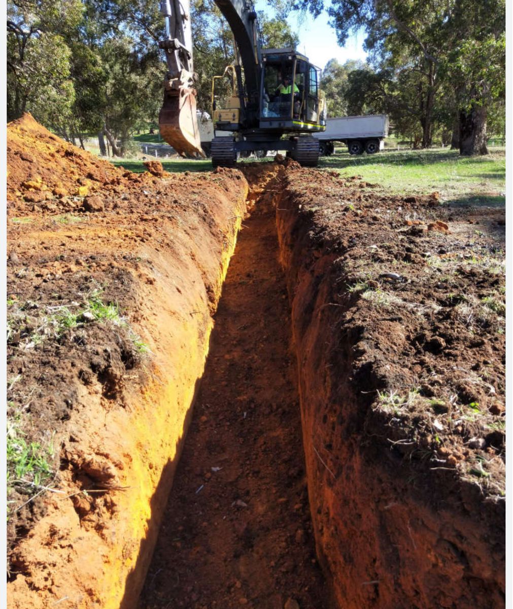 Trenching for TNT Excavating & Landscaping in Payson, AZ