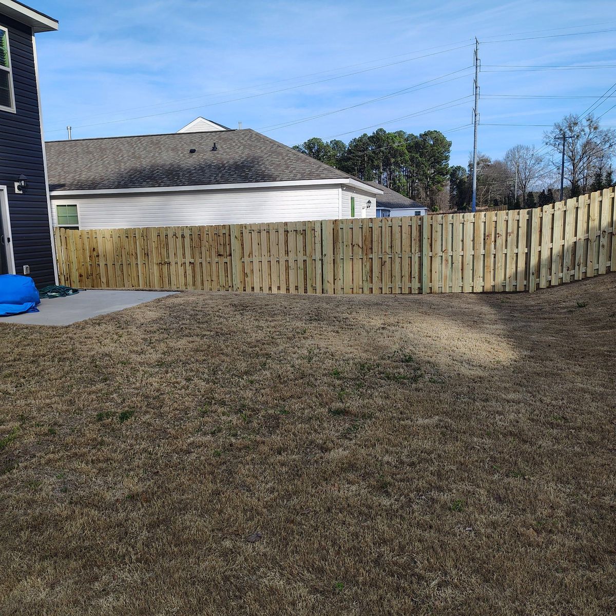 Fence Installation for JB Nealy Fence in Elgin, SC