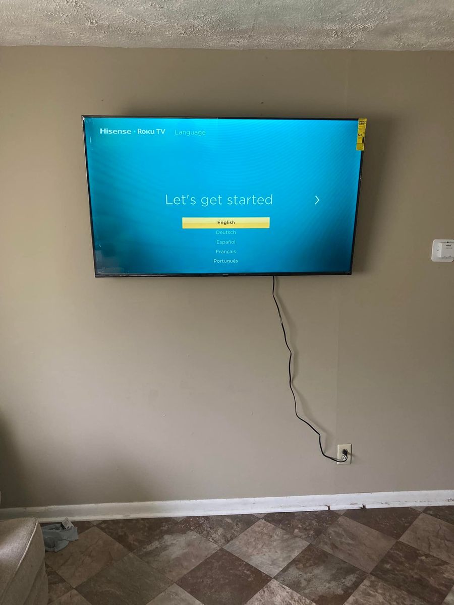 T.V. Mounting for Don's Handy Services  in Fayette, MS