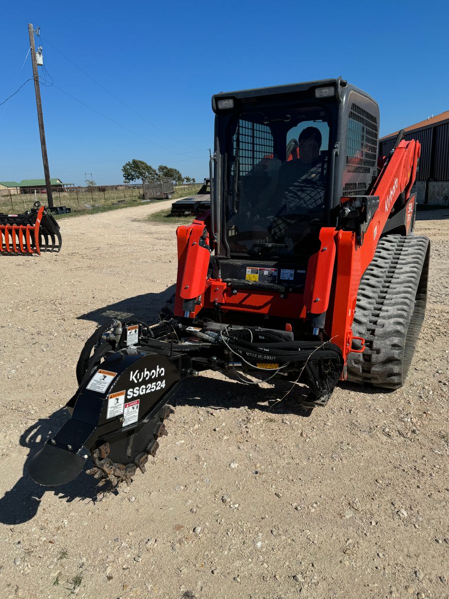 Skid Steer services for Marek Land Services in  Austin,  Texas