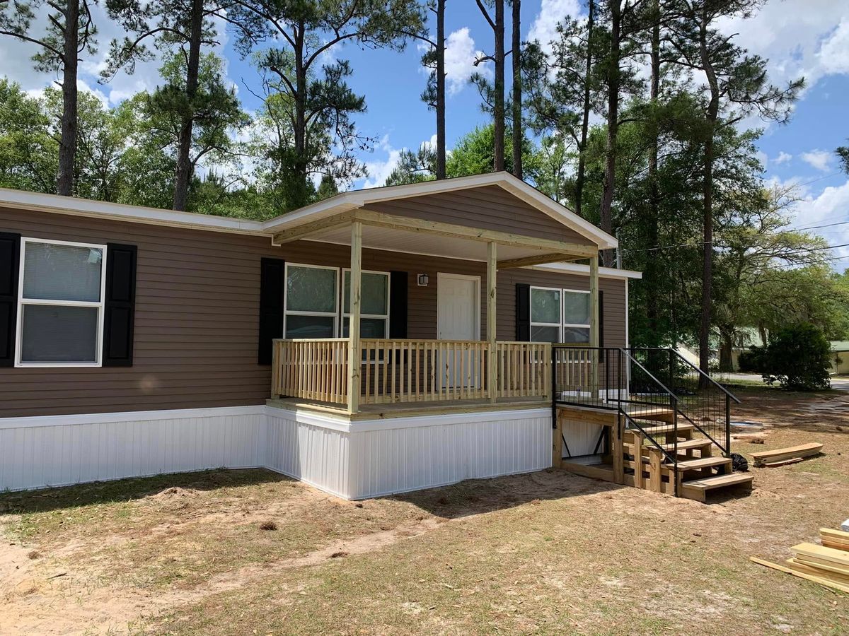 Porches for Stephen's Construction in Wilcox County, GA