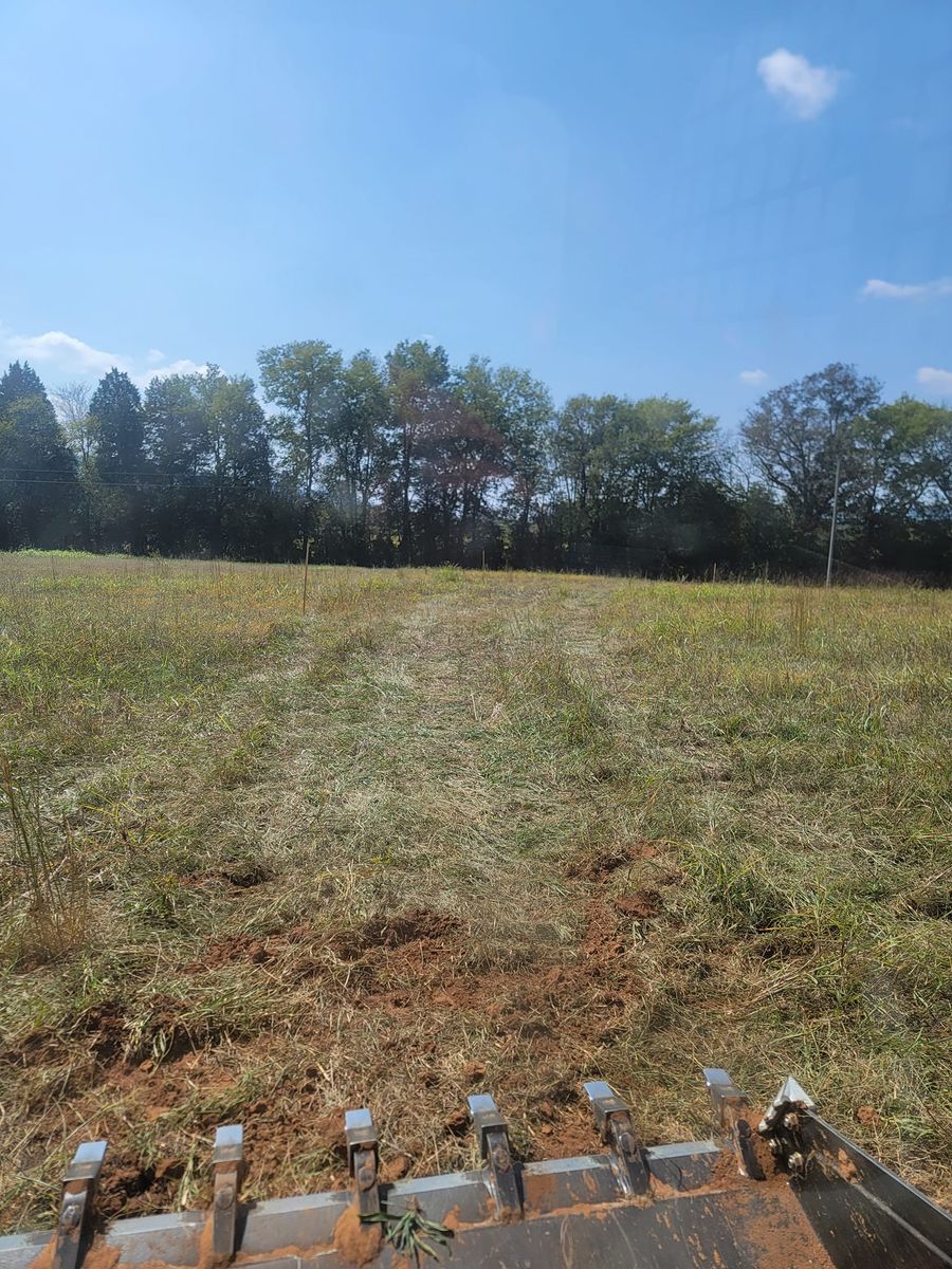 Site Preparation for Troyer's Excavation in Monterey, TN