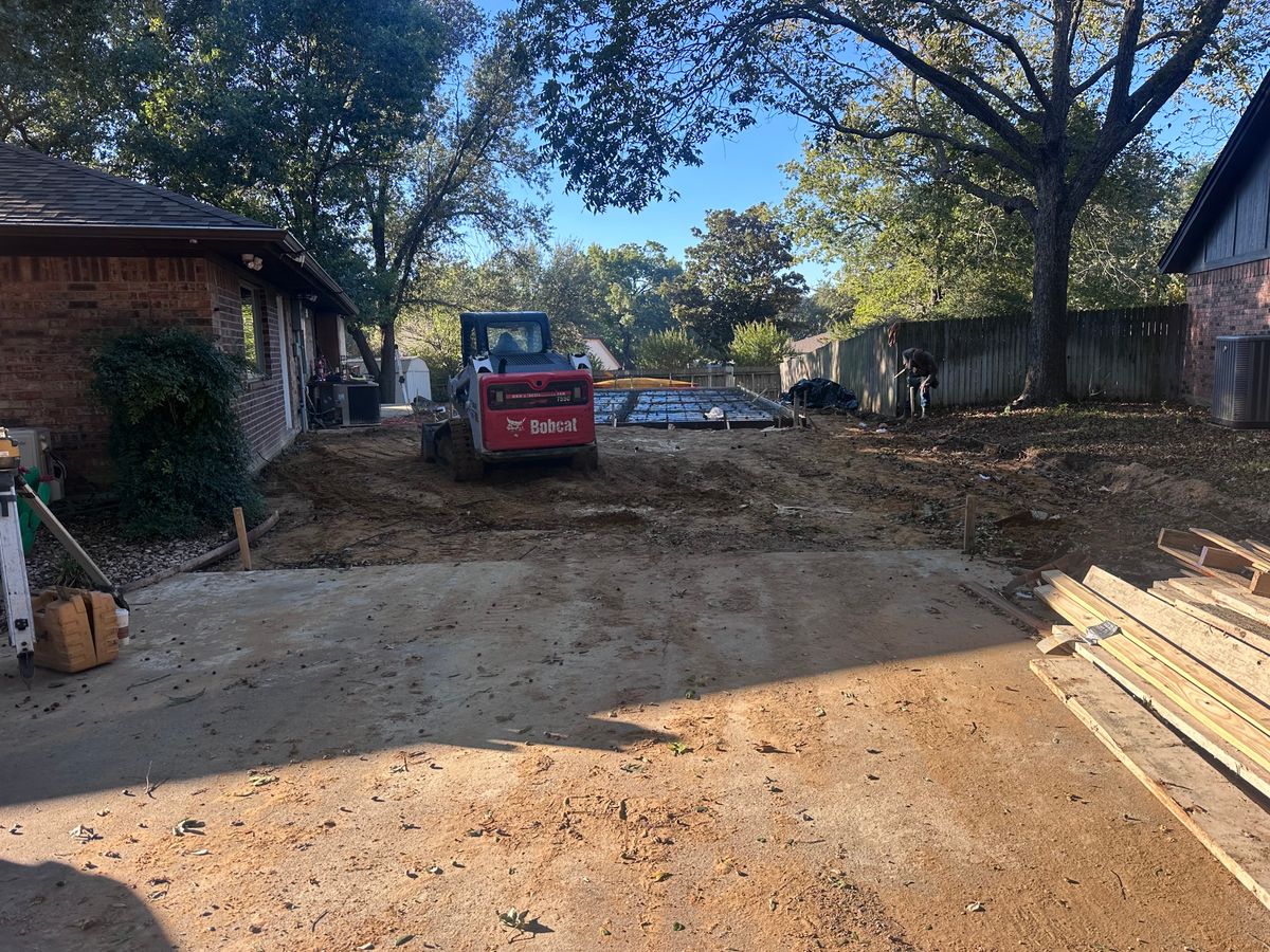 Concrete Slab Construction for Concrete Jungle in Dallas, TX