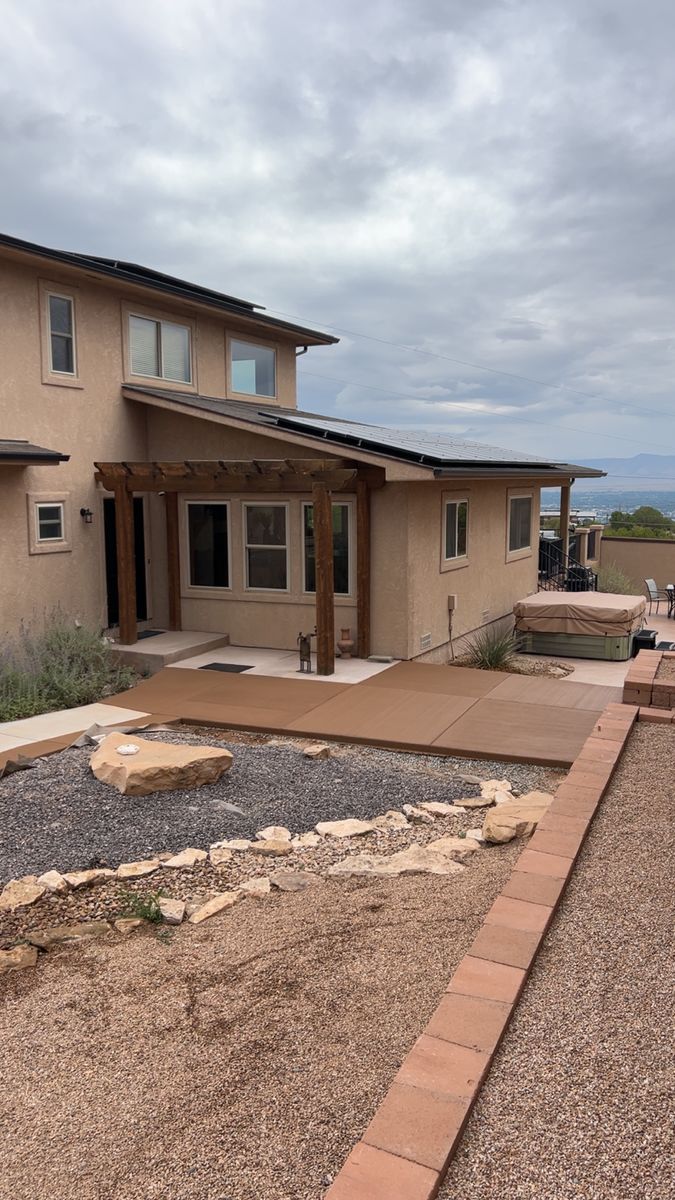 Landscape Design & Installation for GB Concrete & Landscapes in Grand Junction, CO