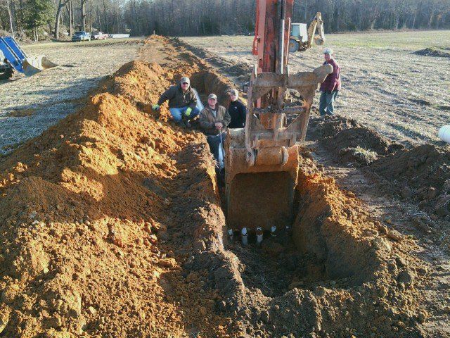 Trenching for R & W Excavation in Cambridge, MD