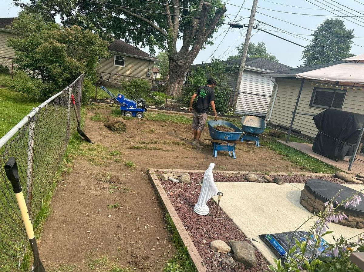 Lawn Leveling, Grading and Sod Installation for Hauser's Complete Care INC in Depew, NY